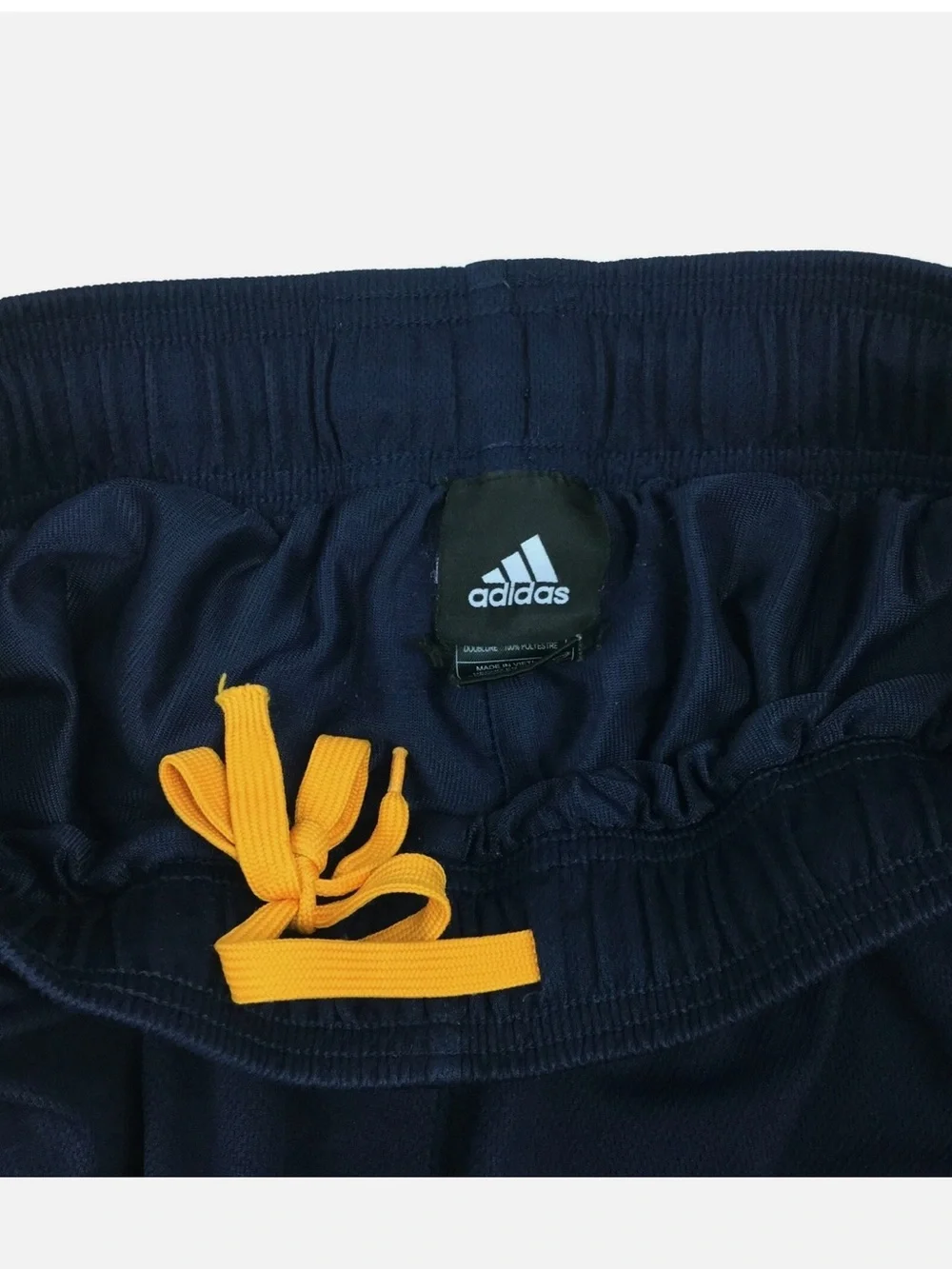 adidas Golden State Warriors Basketball Shorts SZ Large Y2K Lightning Bol
